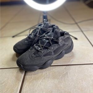 VNDS Adidas Yeezy 500 Utility Black Shoes Sneakers F36640